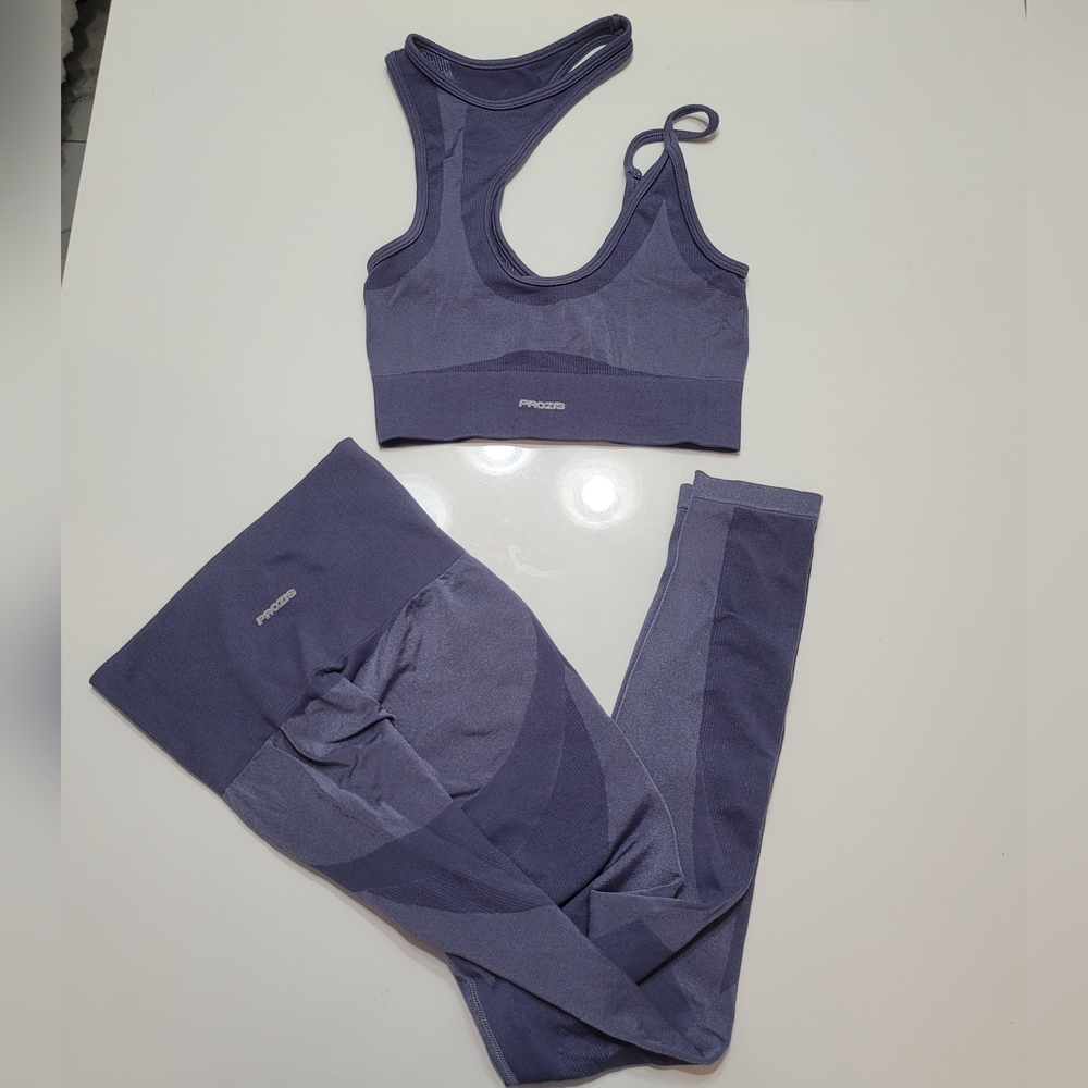 Prozis Purple Workout Set Size XS Made In Europe